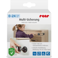 Reer multi-function latch with velcro fastening 1 pc anthracite