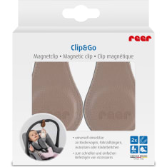 Reer kiinnitysmagneetit 2 kpl ruskea