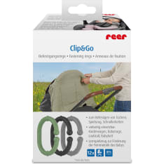 Reer Clip&Go fastening rings 12 pcs