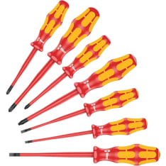 WERA VDE 160 iSS/7, 7-piece screwdriver set