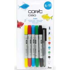 Copic Ciao Brights 5+1 kynälajitelma