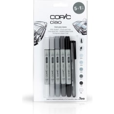 Copic Ciao Grey tones 5+1 kynälajitelma