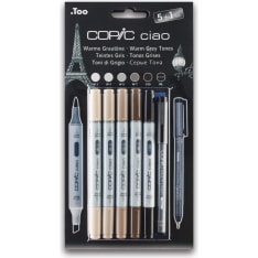 Copic Ciao Warm grey tones 5+1 kynälajitelma
