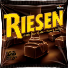 Riesen dark chocolate toffee 150 g bag