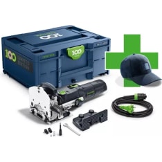 Festool DOMINO DF 500 Q-Plus 100Y Limited Edition 100-vuotisjuhlavuoden tappijyrsin