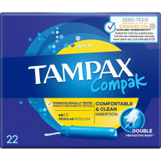 Tampax Compak Regular 22 kpl tamponi