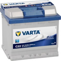 Varta Blue Dynamic C22 52Ah käynnistysakku