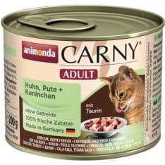 Animonda Carny Adult Chicken, Turkey & Rabbit 200 g wet cat food