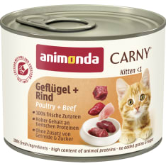 Animonda Carny Kitten Poultry & Beef 200 g wet cat food