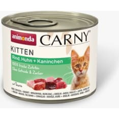 Animonda Carny Kitten Beef,Chicken & Rabbit 200 g wet cat food