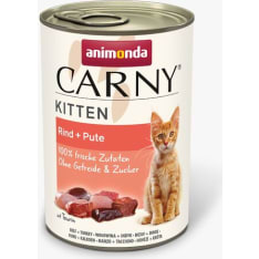 Animonda Carny Kitten Beef & Turkey 400 g wet cat food