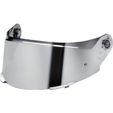 Schuberth SR2 silver mirror visor, Antifog TEAR-OFF prepared