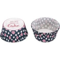 Städter All You Need Is Cake 50 pcs ø50x32mm paper baking pan