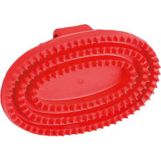 Rubber Curry Comb Oval