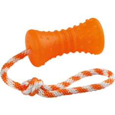 Kerbl TPR toy with rope 12,5 cm