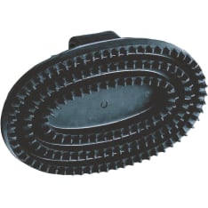 Rubber Curry Comb Oval