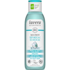 Lavera Basis Sensitiv Body Wash 2in1 250 ml suihkusaippua