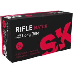 SK 22 LR Rifle Match 50kpl patruuna
