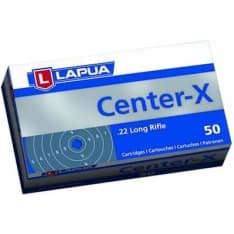 Lapua 22LR. 50 kpl Center-X patruuna