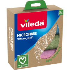 Vileda Microfibre 100 % recycled siivousliina