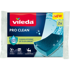 Vileda Pro Clean 2 pack scourer