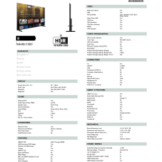 Toshiba 50QG5E63DG 50" 4K QLED Google TV (2024)