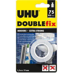 UHU Double-Fix Indoors 1.5m x 19mm repair tape