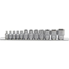 Bgs BGS2038 1/4" 3/8" torx hylsysarja