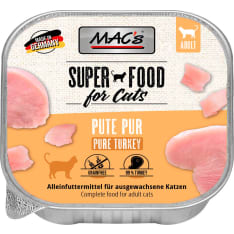 MAC's grain-free complete cat food mono turkey 100g