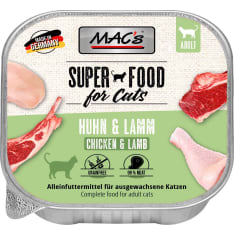 MAC’s kissan viljaton täysravinto kana ja lammas 100g