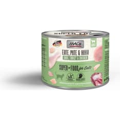 MAC´s duck, turkey and chicken 200 g grain-free complete cat food