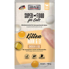 MAC's CAT Pouch chicken and egg 100 g cat puppy food