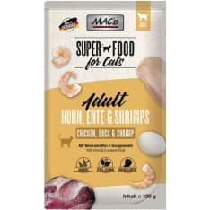 MAC's Pouch duck & shrimp 100 g wet cat food