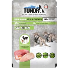 Tundra Cat Pouch vasikka & kana 85 g kissan penturuoka