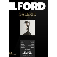 Ilford Galerie Smooth Cotton Rag 310g A3+ 25 Sheets valokuvapaperi arkki