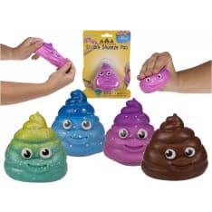 Sticky Squeeze Poo 6 cm puristeltava kakka