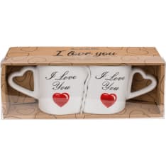 I love you 2 kpl 270 ml muki