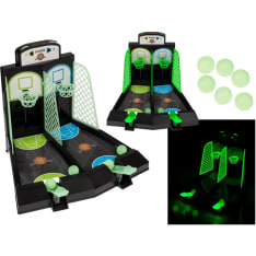 Pimeässä hohtava koripallopeli