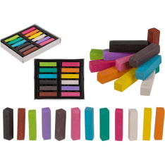 Hair Chalk 12 pcs 4 cm hair color chalk