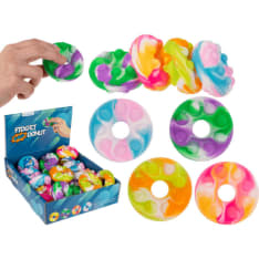 Fidget Pop Toy Donut puristeltava donitsi