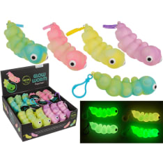 Glow Worm Glow in the Dark toukka avaimenperä