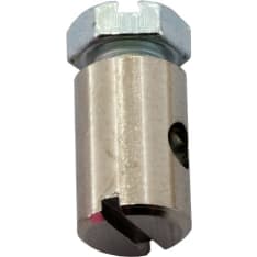 Fix Screw nipple, Ø 6.0mm, length 9.0mm, wire Ø 2.5mm, (10pcs)
