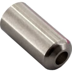 Fix Päätyhylsy, sisä Ø 4,9mm , pituus 12,0mm , vaijeri Ø 2,5mm , (10kpl)