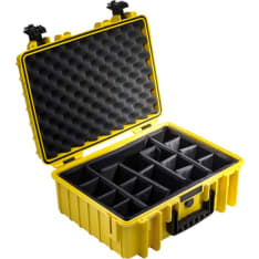 BW Outdoor Cases Type 5000 / Yellow (DIVIDER SYSTEM)