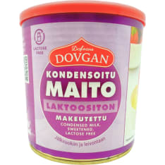 Dovgan Laktoositon Makeutettu 950 g/732 ml kondensoitu maito