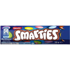 Nestlé Smarties 38 g sokerikuorrutettuja maitosuklaarakeita