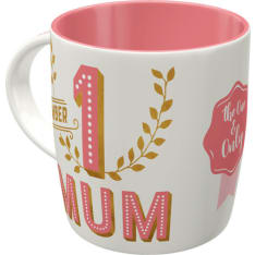 Number 1 Mum keraaminen muki