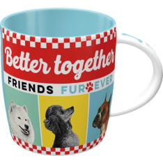 Nostalgic Art Better Together Dogs muki