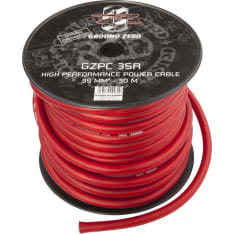 Ground Zero 35mm2 SOFT 30m red power cable