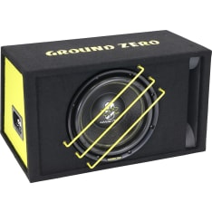 Ground Zero GZRB 30SPL 1350W 12" järeä kotelo SPL-subwoofer